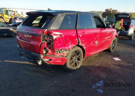 2016 Land Rover Range Rover Sport 5.0L V8 Supercharged Autobiography из США, поврежденный, VIN SALWV2EF4GA578586